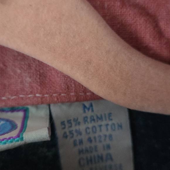 Vintage 80s Pullover Acid Wash Quarter Zip Jacket - Picture 7 of 13